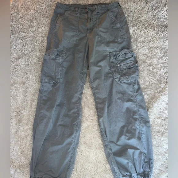 Light Blue American Eagle Cargos - Picture 3 of 11